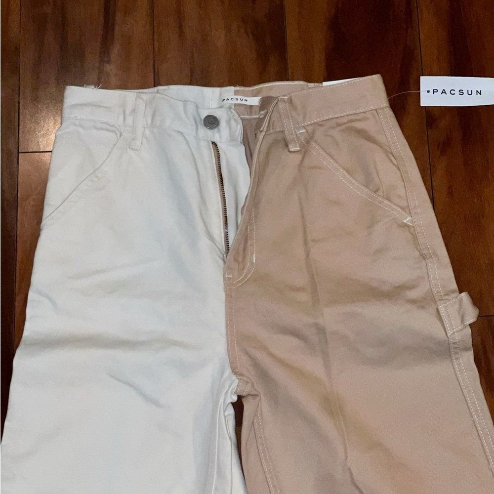 PacSun ultra high rise flare carpenter pants